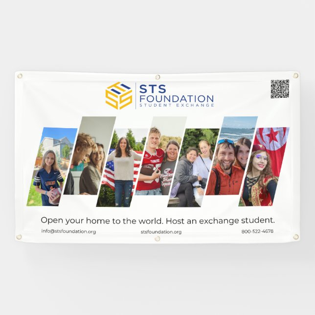 Lona Banner de la Fundación STS (Horizontal)