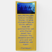 Banner de la Iglesia de las Tres Estrellas Azules 