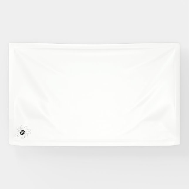 Lona banner de la margarita africana Design Vinyl (Horizontal)