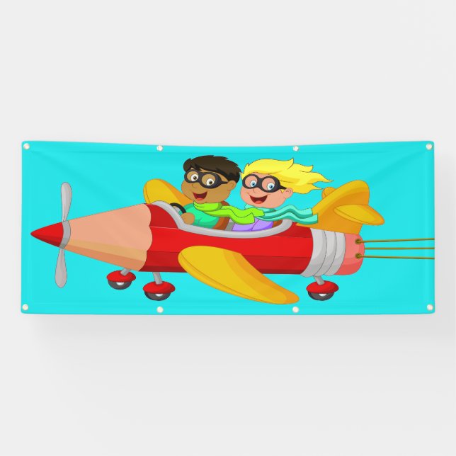 Lona Banner de la serie de bienvenida media (Horizontal)