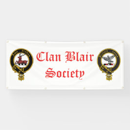 Lona Banner de la Sociedad Clan Blair