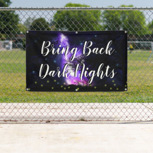 Lona Banner de la Vía Láctea mágica