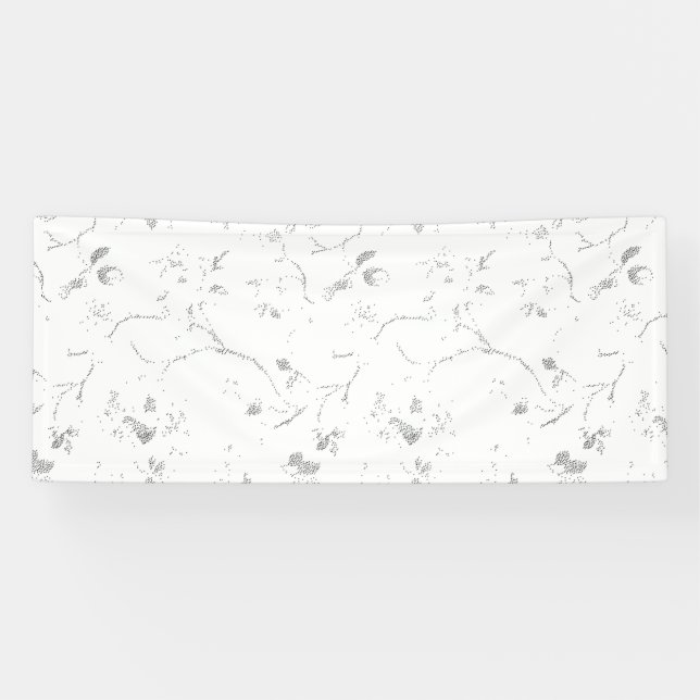 Lona Banner de lenguaje, nube gris (Horizontal)