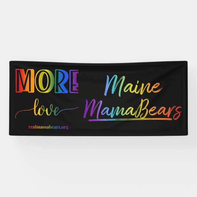 Lona Banner de Maine Chapter (Horizontal)