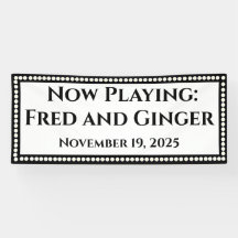 Banner de Marquee Boda