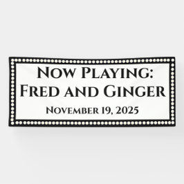 Lona Banner de Marquee Boda