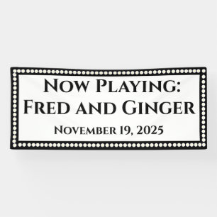 Lona Banner de Marquee Boda