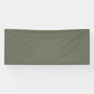 Lona Banner de Moss Green Personalizado Fabric