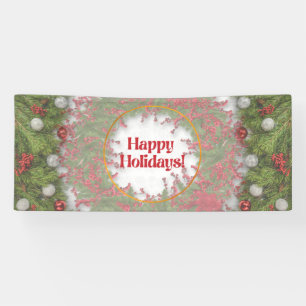 Lona Banner de Navidades de Felices Fiestas