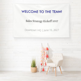 Lona Banner de Office Vinyl (evento corporativo)