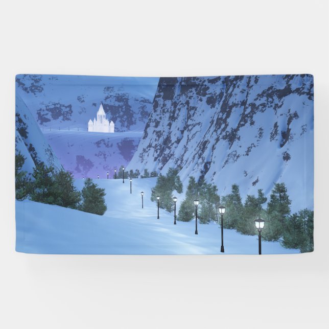 Lona Banner de paso de luz (Horizontal)