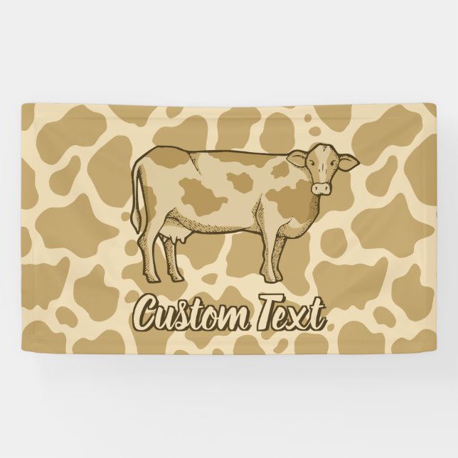 Lona Banner de perfil de vaca (Horizontal)