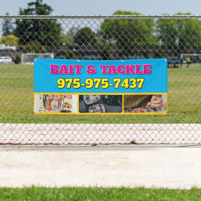 Lona Banner de Personalizado de cebo y chantaje (In situ)