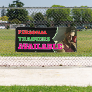 Lona Banner de Personalizado disponible para formadores