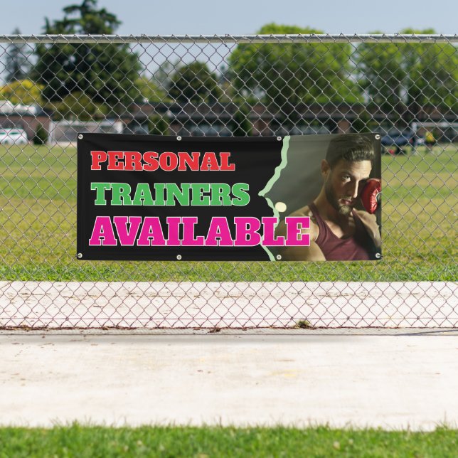 Lona Banner de Personalizado disponible para formadores (In situ)