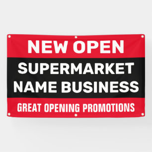 Lona banner de publicidad y logotipo