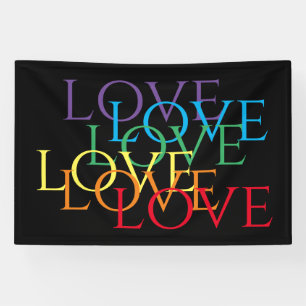 Lona Banner de RAINBOW LOVE II 4x6