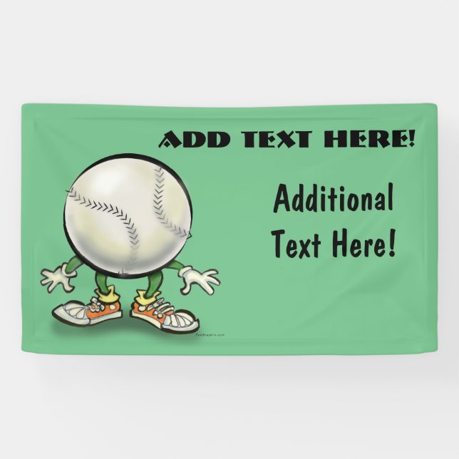 Lona Banner de Softball (Horizontal)