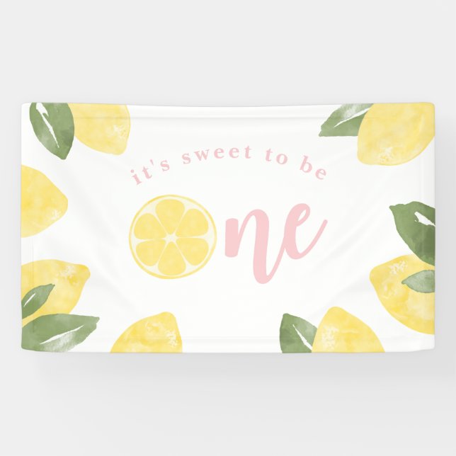 Lona Banner de Sweet Lemons (Horizontal)
