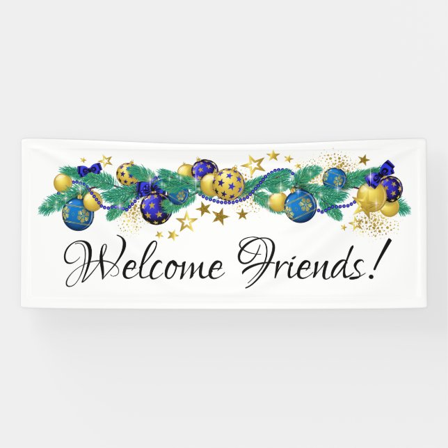 Lona Banner de vacaciones (Horizontal)