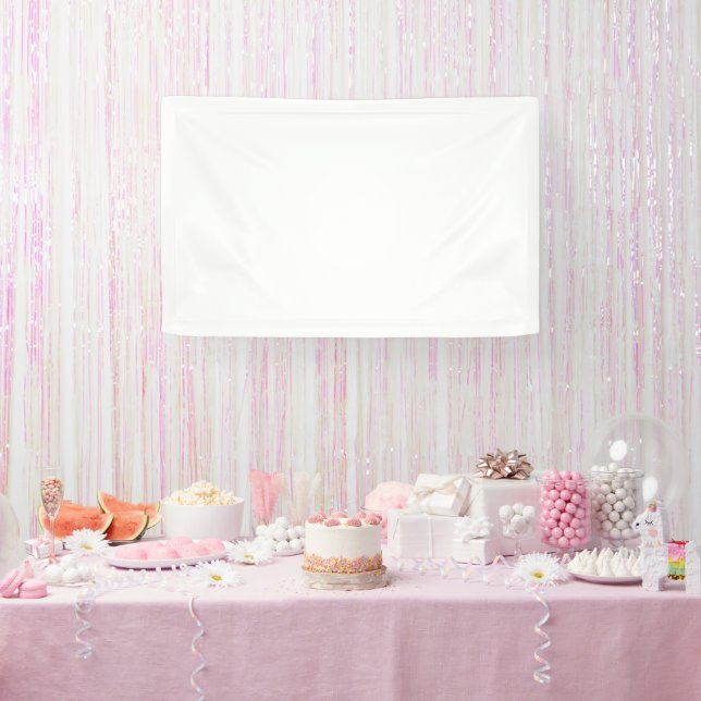 Lona Banner de vinilo, 2,5'x4' (Fiesta)