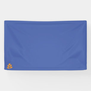 Lona Banner de vinilo de color rosa y blanco naranja