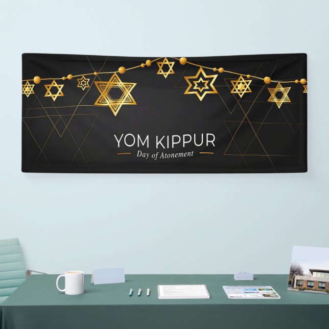 Lona Banner de Yom Kippur (Feria)