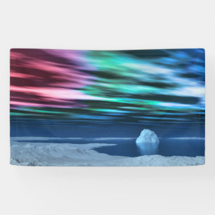 Lona Banner del amanecer de medianoche