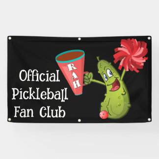 Lona Banner del club de fans de las pelotas