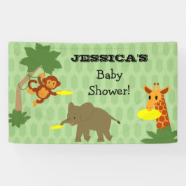 Lona Banner del evento de la jungla de Frisbee