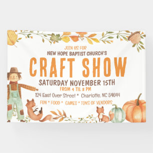 Lona Banner del festival de otoño