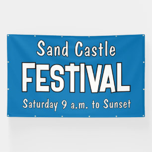 Lona Banner del Festival personalizado
