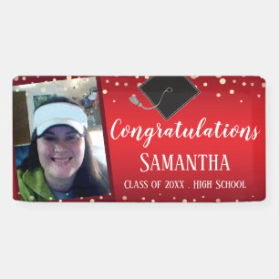 Lona Banner del Fiesta de presupuesto de graduación