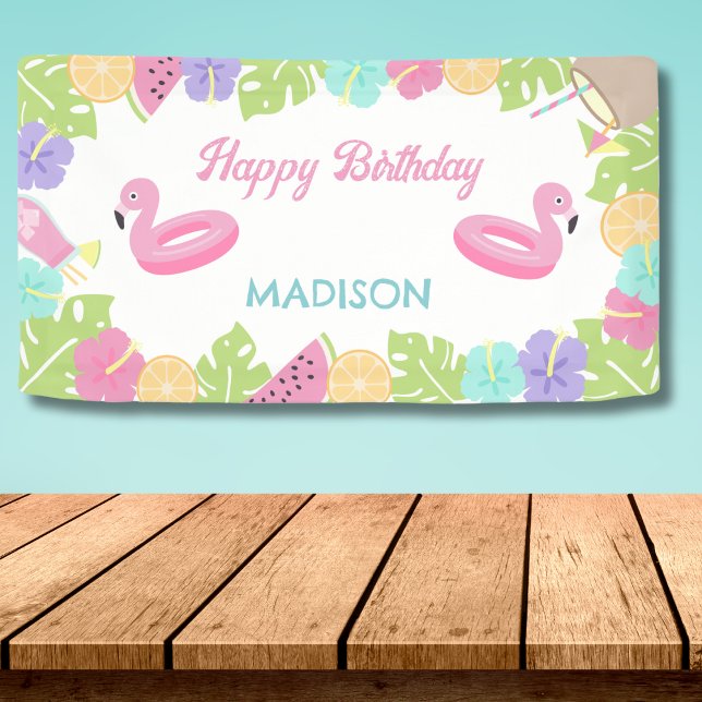 Lona Banner del fiesta del grupo de chicas (Subido por el creador)