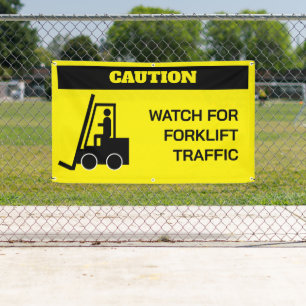 Lona Banner del Personalizado de precaución de elevació
