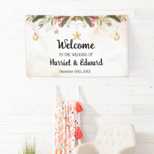 Lona Banner del Poster Navidades Bodas