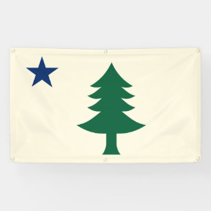 Lona Banner exterior con bandera principal de 1901