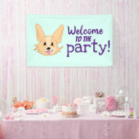 Banner Fiesta de Corgi Cute