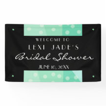 Banner Fiesta de puntos y puntos verdes