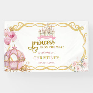 Lona Banner grande de Royal Princess Baby Shower