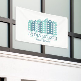 Lona Banner inmobiliario moderno