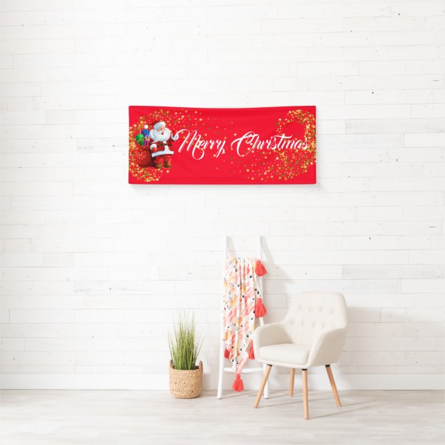 Lona Banner interior-Feliz Navidad (In situ)