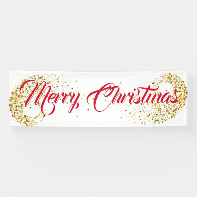 Lona Banner interior-Feliz Navidad (Horizontal)