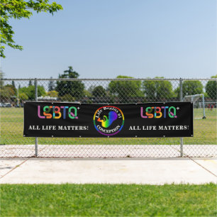 Lona Banner LGBTQ+ Pro-Life