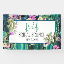 Lona Banner Personalizado Cactus+Florals