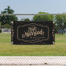 Banner personalizado de auto solo casado