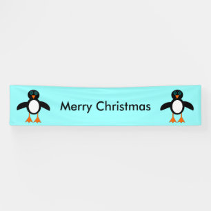 Lona Banner personalizado de pingüino