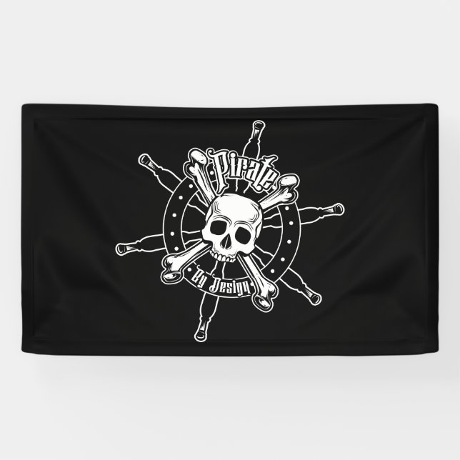 Lona Banner pirata (Horizontal)