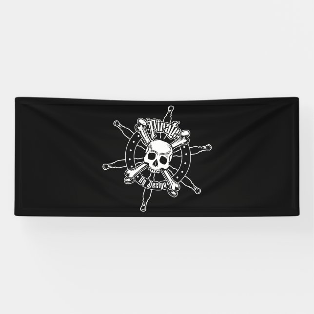 Lona Banner pirata (Horizontal)