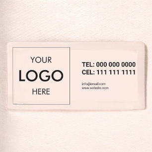 Lona Banner profesional moderno con logotipo